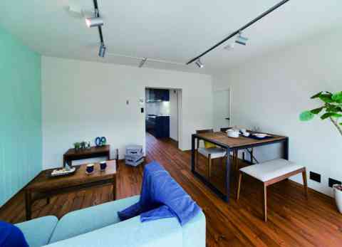 simple × blue